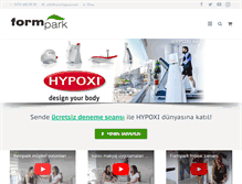 Tablet Screenshot of izmirhypoxi.com